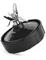 Replacement Bottom Blade 7 Fins and 1 Gasket Rubber for Nutri Ninja Auto iQ BL482 BL642 NN102 BL682 BL2013 Nutri Ninja Blender Auto iQ (Blade 7 Fins)