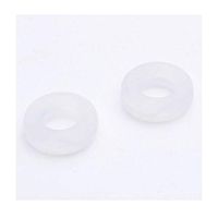 Clip-on Silicon Anti-Slip Ear Pads for Eyeglass Eyewear Sunglasses Temple Tip Sports Ear Hook Sleeve Retainer 1 Pair (White)