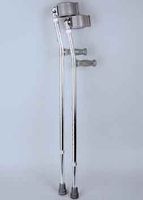 Fore Arm Crutches Adult Aluminum Pair 28"-37"