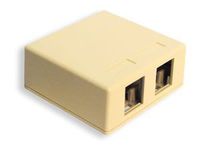 ICC IC107SB2WH - Surface Box 2PT White