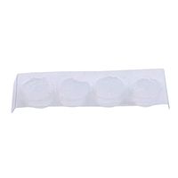YESMAEA 1 Box Pillow Earplugs Silicone Soft Transparent Waterproof Sleeping Moldable Putty Ear Plugs