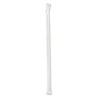 Boardwalk JSTW775CLR4 Wrapped Jumbo Straws, 7 3/4-Inch, Clear, 2000/Carton