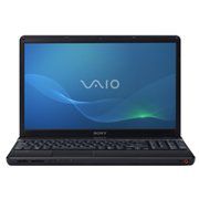 Sony VAIO(R) VPCEB26FX/BI E Series 15.5" Notebook PC - Matte Black