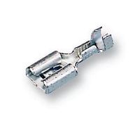 Quick Disconnect Terminal, FASTON 250 Series, Female Quick Disconnect, 6.35mm x 0.81mm