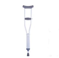 CHERRIESU Aluminum Alloy Underarm Crutches Retractable Walking Stick Anti-Skid Walker,L