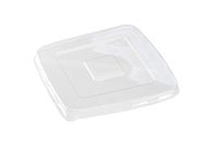 Conserveware 7 Inch Flat Lid for Square Bowls, 75 Count (Pack of 4)