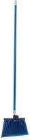 Carlisle 4108214 Sparta Duo-Sweep Flagged Angle Broom with Fiberglass Handle, 54" Length, Blue