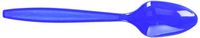 Amscan 43601.105 Plastic Spoons, One Size, Bright Royal Blue
