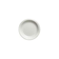 Genpak LAM09 8.9" Round White Laminated Foam Plate - 500 / CS