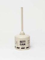 Cigarette Receptacle, 5 gal, Tan