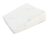 Xtreme Comforts Hypoallergenic Memory Foam Bed Wedge Bamboo Cover Designed to Fit Our (27 'x 25" x 7") Bed Wedge Pillow
