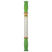 The Stick Little Stick - 14 Inches - Standard Flexibility With Green Handles - Therapeutic Body Massage Stick - Potentially Improves Flexibility - Aids Muscle Recovery And Muscle Pain - Provides Myofascial Release