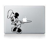 Minnie Serving Macbook Vinyl Sticker Laptop Skin