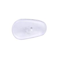 Weiy Silicone Nose Pads Oval Nose Pads Silicone Screw-in Nose Pads Eyeglass Repair Kit