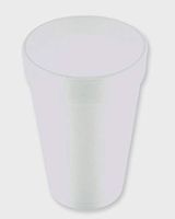 16 Oz. White Disposable Drink Foam Cups Hot and Cold Coffee Cup (Pack of 150)