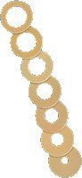 Cymed Inc 9378925 Microderm Plus Precut Washer 1",Cymed Inc - Box 30