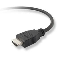 Belkin HDMI to HDMI Audio/Video Cable, 6 ft, Black