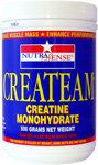NutraSense CREATEAM, 500 Grams Creapure Creatine Monohydrate for Muscle Function, Performance, Strength & Recovery