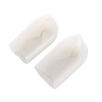 GWOKWAI 1Pair Height Increase Insole, Unisex Invisible Silicone Increased Socks, Comfortable Non-Slip Heel Pads, Breathable Heel Cups Protector for Men Women