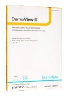 DERMARITE INDUSTRIES DermaView II Transparent Film Dressing Model: 00252E