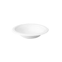 Sugarcane Round Salad Bowl (Case of 600), PacknWood - Compostable and Biodegradable Soup Bowls (16 oz, 7.09" Diameter) 2210APUB16