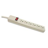 Compucessory 6-Outlets Power Strip - Receptacle: 6-15 ft Cord