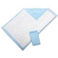 Standard Disposable Underpad 30"x 30", Light Absorbency, Blue - 5 Each / Bag