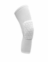 KXP Knee Support Compression Squats Improved Circulation Soccer Basketball Jumpers Knee Leg sleeve white XL