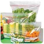 BAG, FOOD STORAGE 1 QUART 7X8 UTILITY RESEALABLE CLEAR PLASTIC ZIPLOCK
