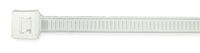 Cable Tie, Standard, 11.8In, Natural, Pk100