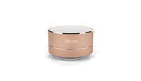 LifeBox A10 Ultra Portable Wireless Bluetooth Speaker with Luxury Design, Enhanced Bass and Micro SD Card Support. Compatible with iOS Devices, Android Devices, and MP3 Players - Champagne Gold