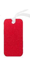 48pack Red Glitter Christmas Wedding Holiday Birthday Party Favor Gift Decoration Labeling Note Tags