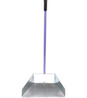 Metal Dust Pan with Handle, Case of 40