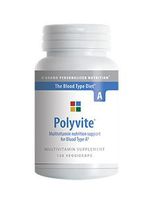 Polyvite, Multivitamin, The Blood Type Diet A, 120 Veggie Caps by D'Adamo Personalized Nutrition