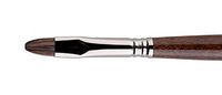 Speedball Art Products, 1542-6, Escoda Versatil Series Artist Watercolor and Acrylic Paint Brush, Short Handle, Bright, Size 6