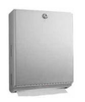 7127947 PT# B-262 Dispenser Paper Towel C-Fold/ Multi Fold 12" SS Surface Mount Ea Made by Bobrick