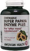 American Health Super Papaya Enzyme Plus Tablet Chewable - 360 per pack -- 3 packs per case.
