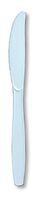 Club Pack of 600 Pastel Blue Premium Heavy-Duty Plastic Party Knives