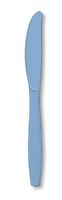 Creative Converting Touch of Color Premium 24 Count Plastic Knives, Periwinkle