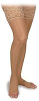 BSN Medical/Jobst H20202 Activa Sheer Therapy Stocking, Thigh High, Open Toe, Lace, 15-20 mmHg, Nude, Size B, Pair