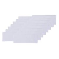 Noble Microfiber Cleaning Cloths – Perfect for Cleaning Eyeglasses, Camera Lenses, iPad, Tablets, Phones, iPhone, Android Phones, and Other Delicate Surfaces (White, 6" x 7" - Pack of 15)