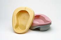 Medegen Roommates Pontoon Bed Pan Adult 14" L Gold Disposable - Model h120-05