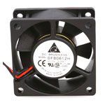 Delta DFB0612H 60x60x20 mm 12V Brushless Tubeaxial Fan 11 Wires