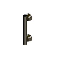 Invisia Linear Bar - 12" Straight Grab Bar: Oil Rubbed Bronze