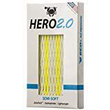 East Coast Dyes Lacrosse Hero 2.0 Mesh - Semi-Soft - Neon Yellow Striker