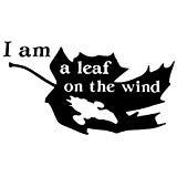 LCK Unique Design Firefly Serenity I Am A Leaf On The Wind, White, 6 Inch, Die Cut Vinyl Decal, For Windows, Cars, Trucks, Toolbox, Laptops, Macbook-virtually Any Hard Smooth Surface