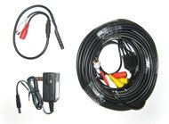 Eclipse Security Microphone Kit with 100 Foot Cable & Power Supply