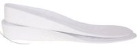 SINY Men Full Length Orthotic Shoe Insoles 3cm Heel Pain Flat Foot Care 1.2" White Cushion