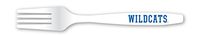 NCAA Kentucky Wildcats Disposable Plastic Forks, Pack of 20
