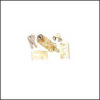 First Watch 1100 Brass Plated Die Cast Keyed Cabinet Bolt